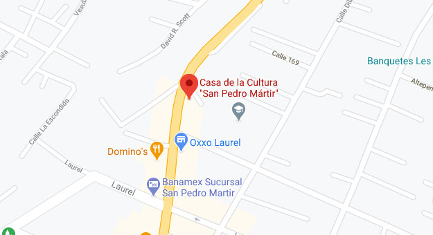 Mapa de de la zona que rodea a la CCSM